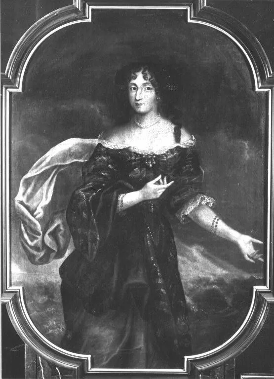 Bildnis einer Hofdame, detail