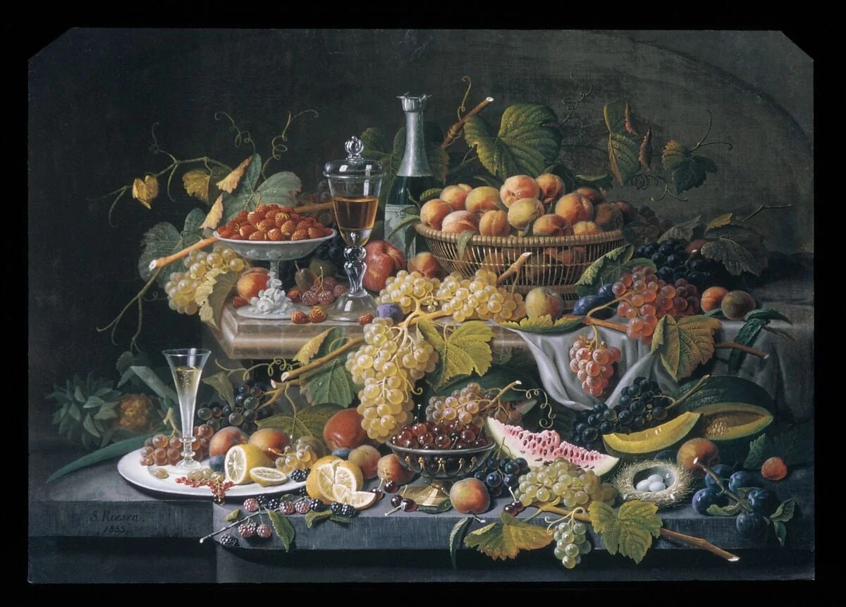 Still Life: Fruit, detail