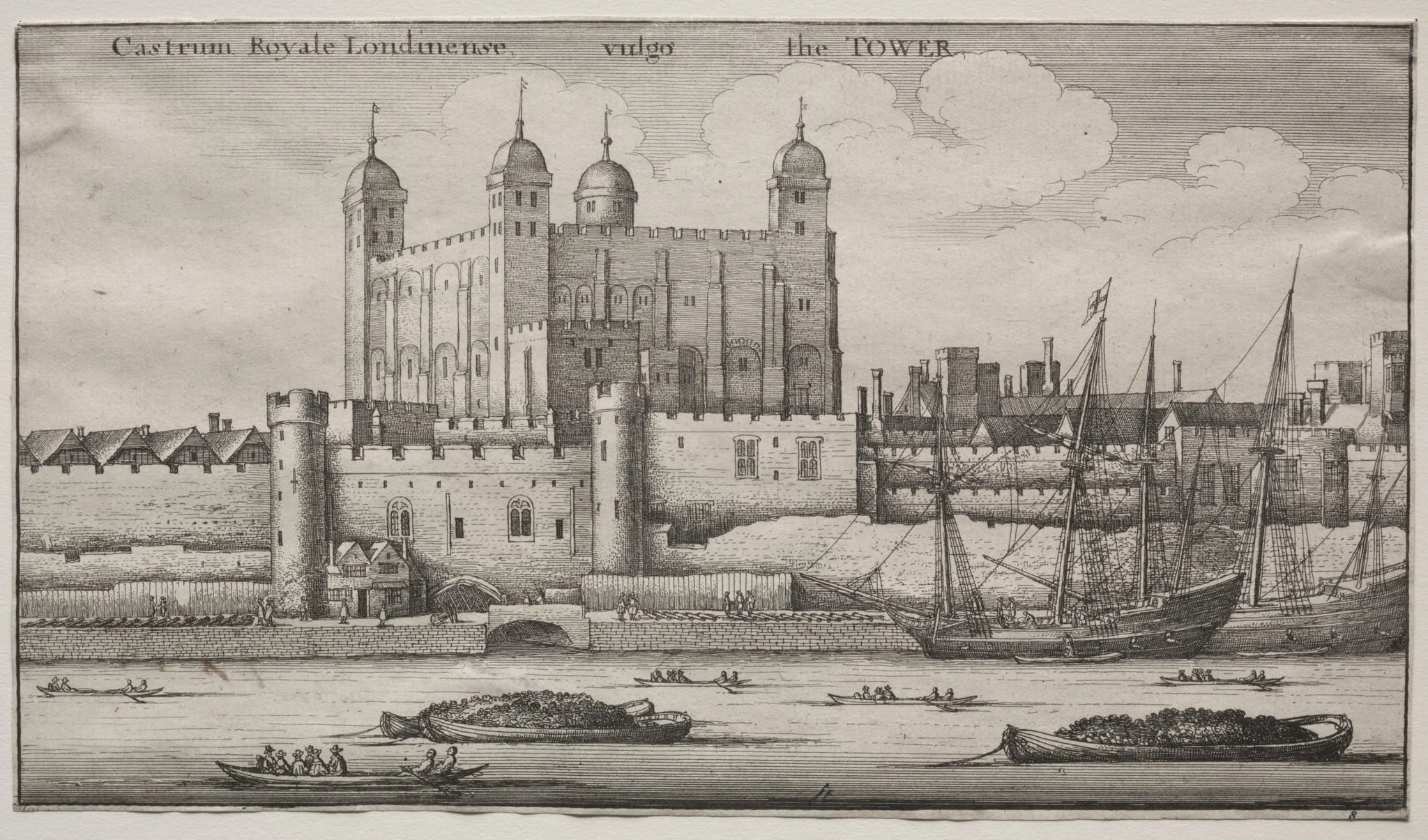 The Tower, London, detail