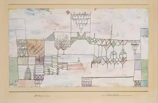 Great Hall for Singers, by Paul Klee, unspecified, 1930