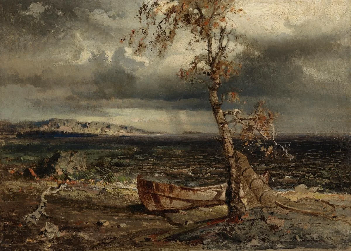 Myrsky Näsijärvellä, detail