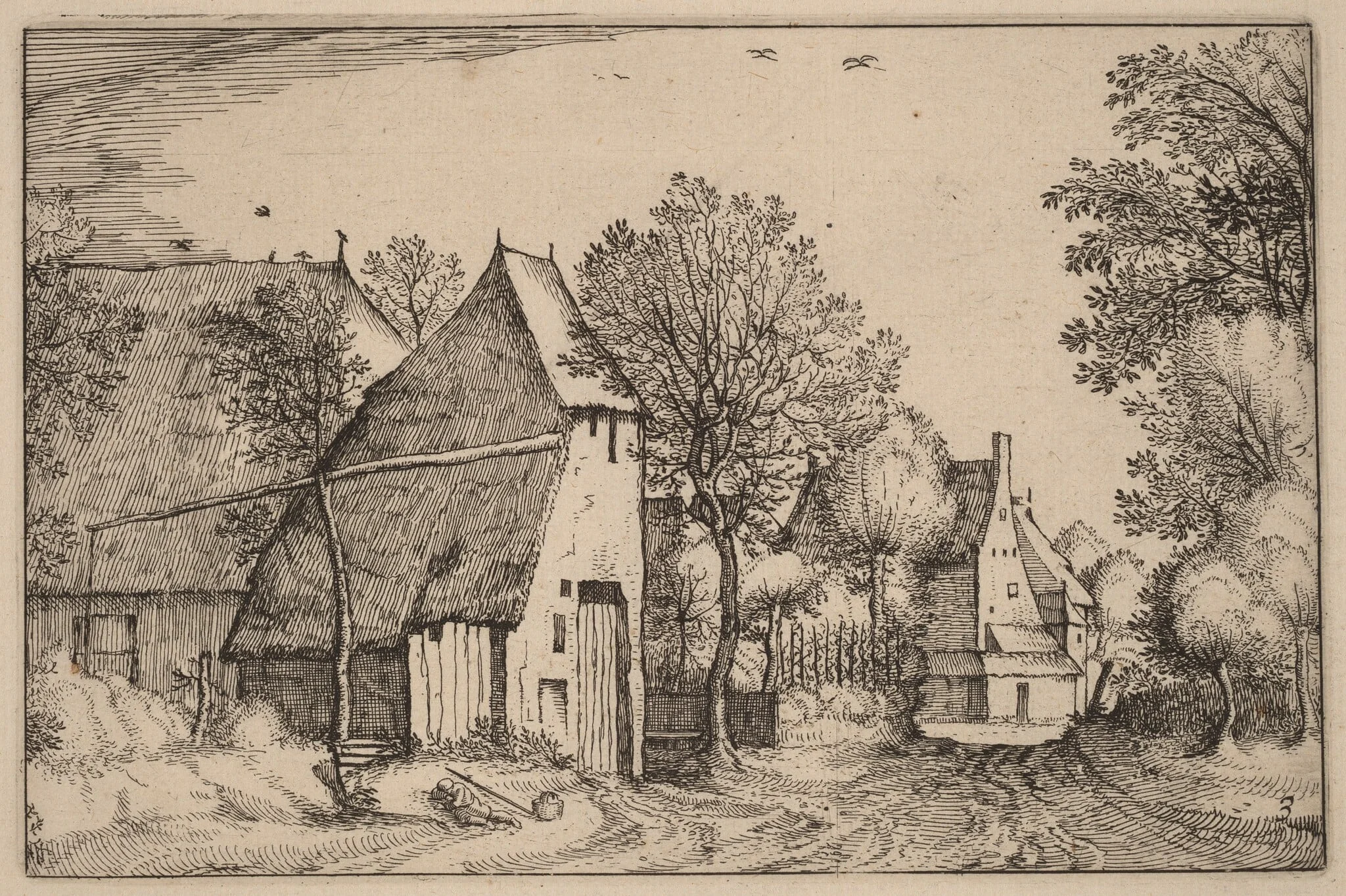 Village Road, detail
