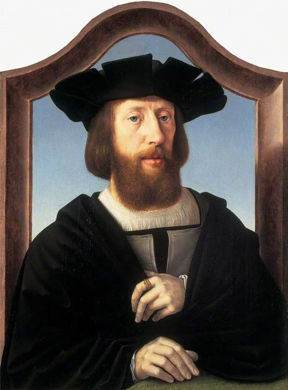 Portrait of a Man, detail