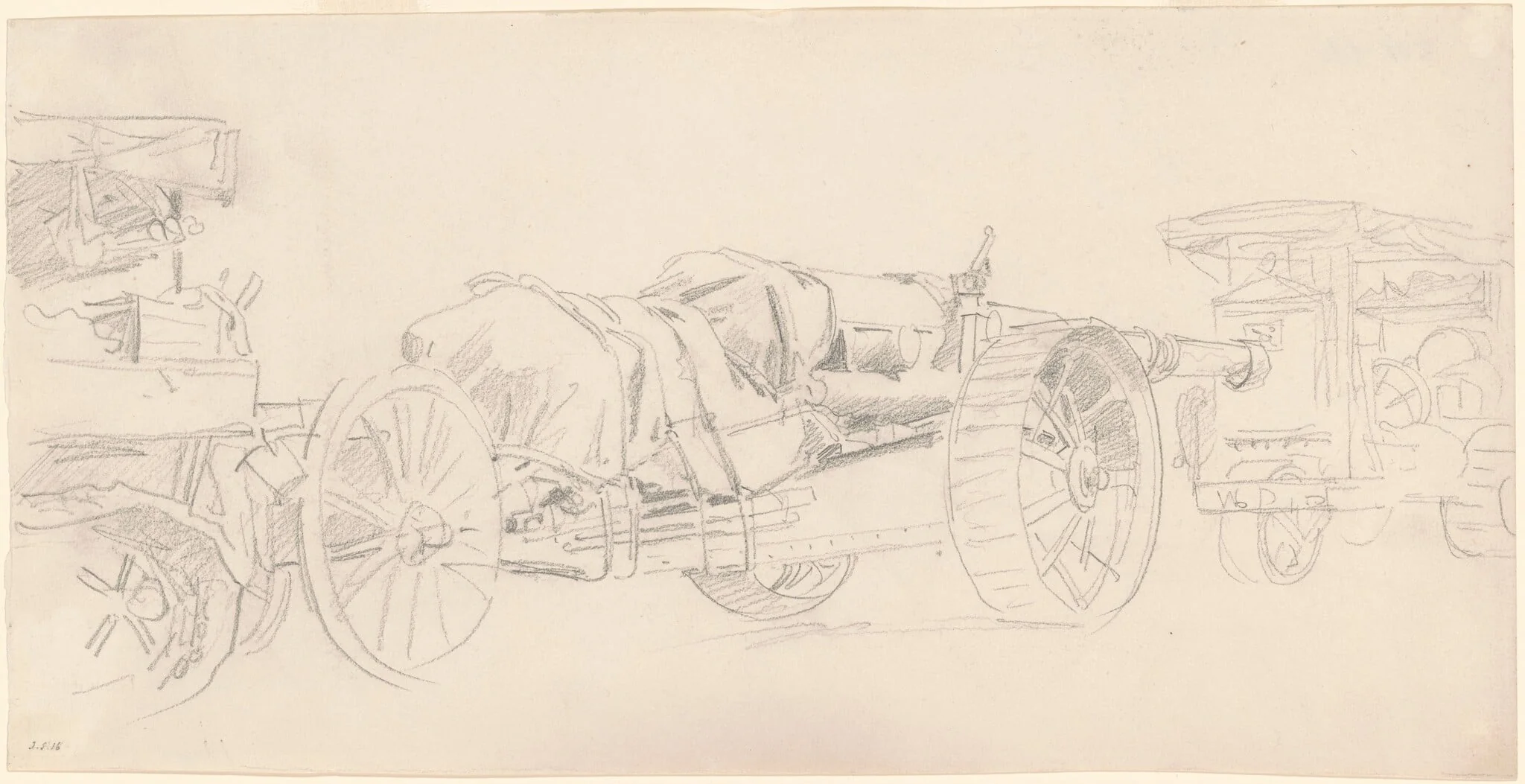 Cannon Trailers, France, detail