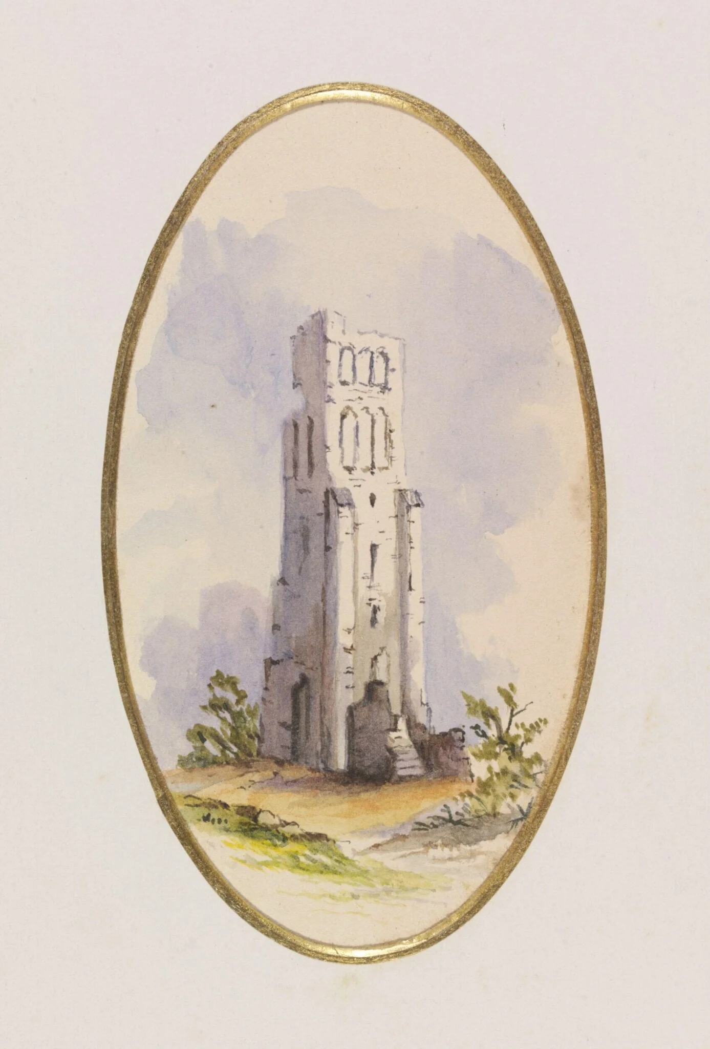Ruin near Arimathea, detail