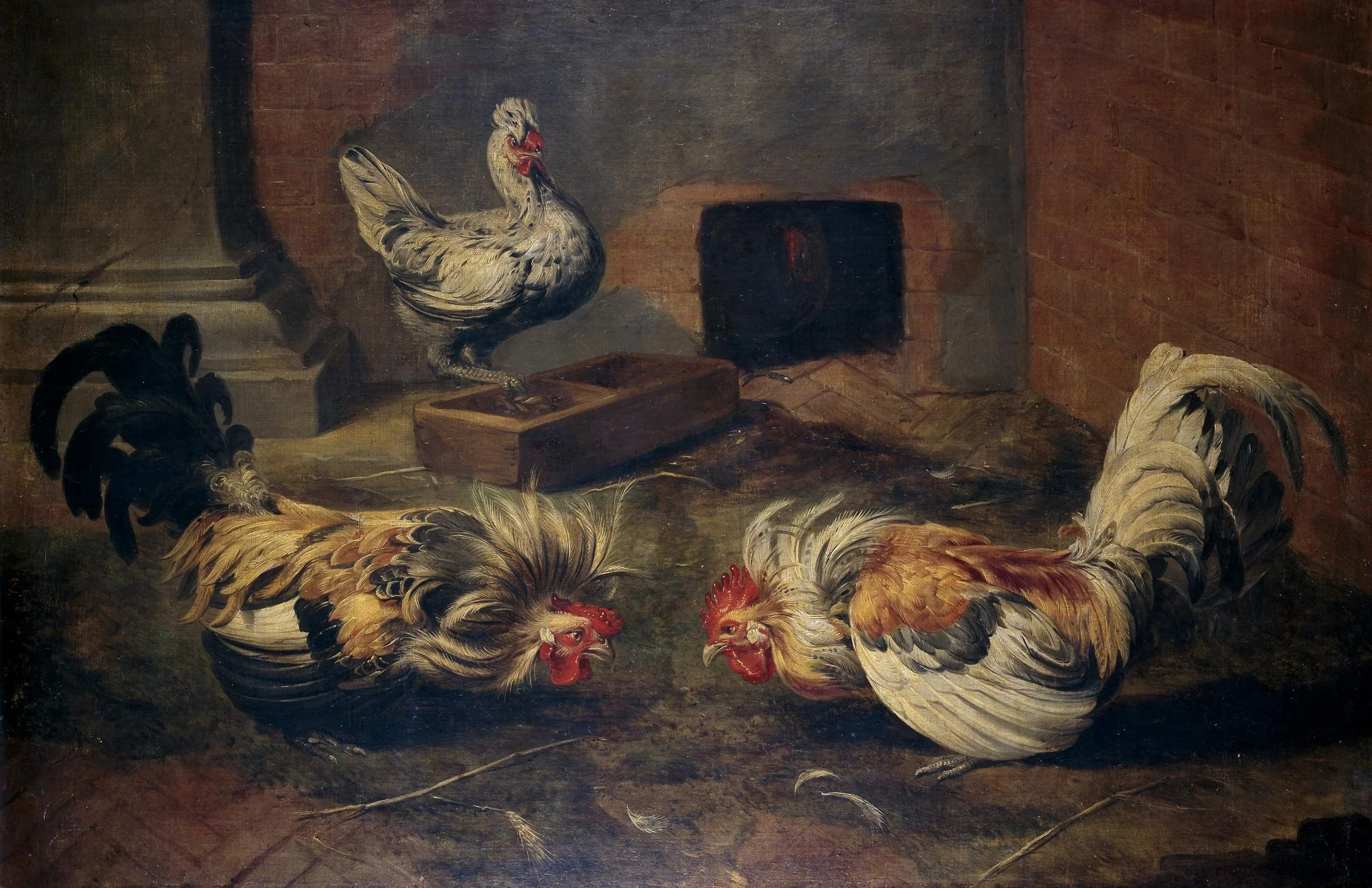 Chicken coop, detail