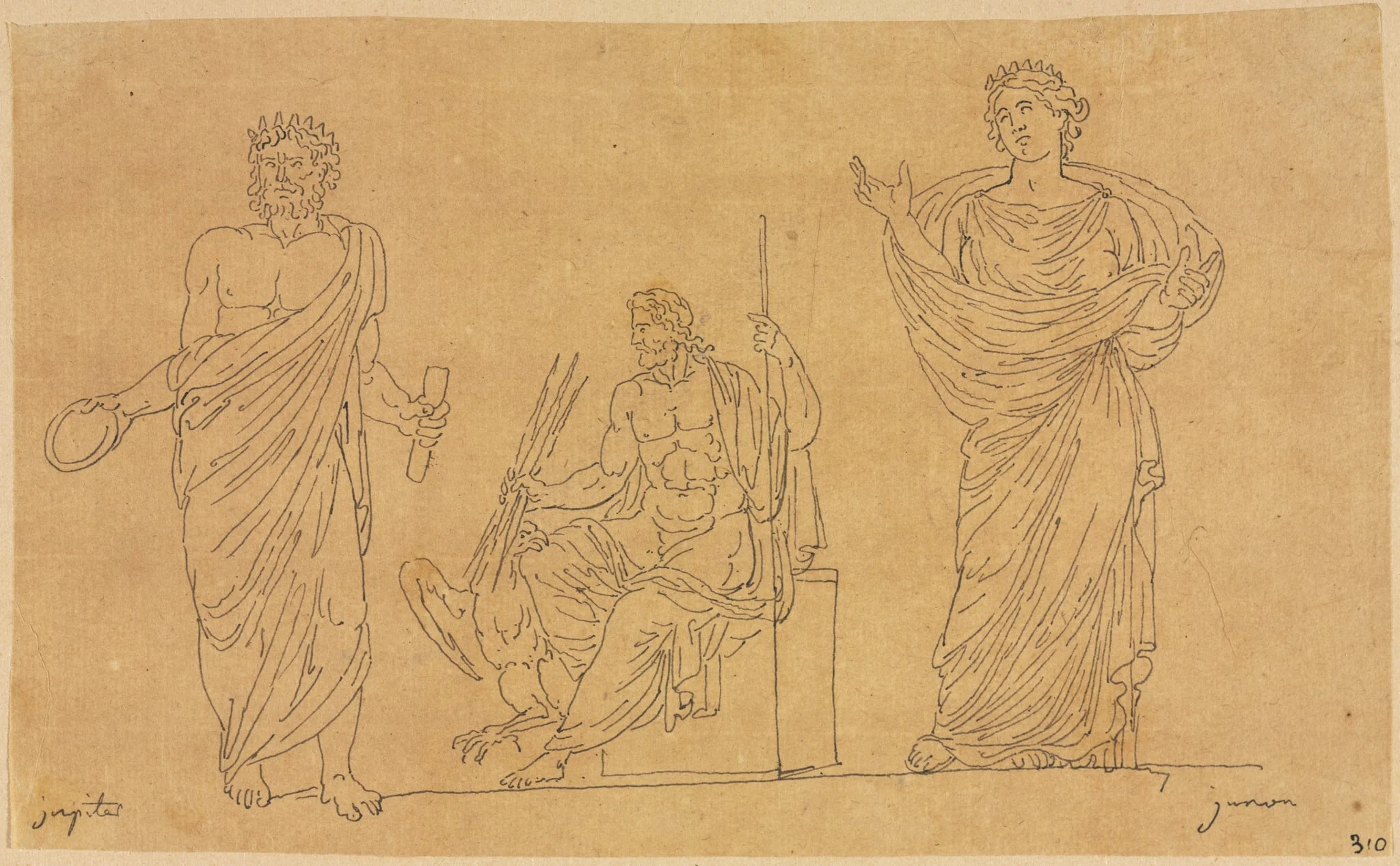 Gods and Goddess, detail