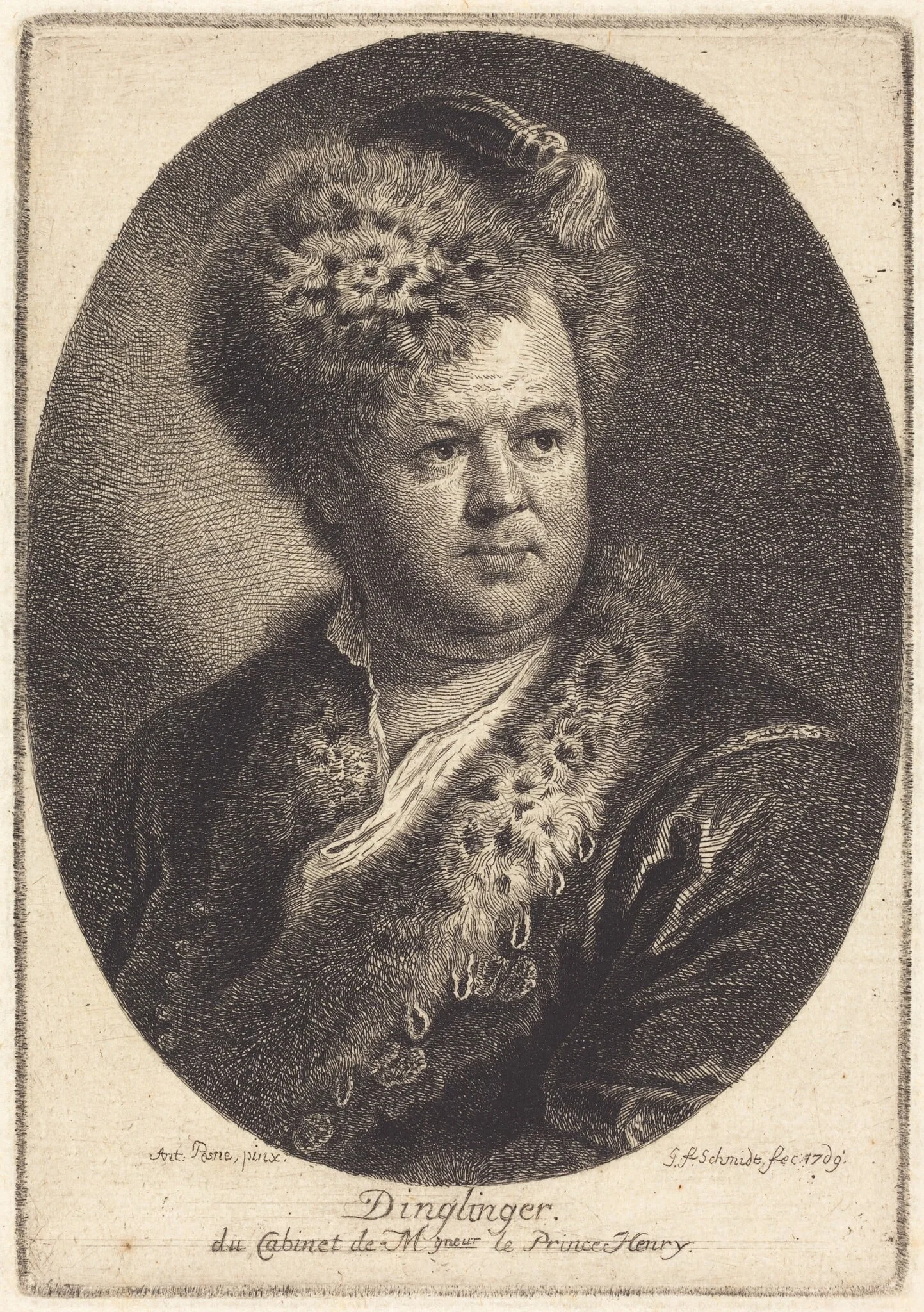Johann Melchior Dinglinger, detail