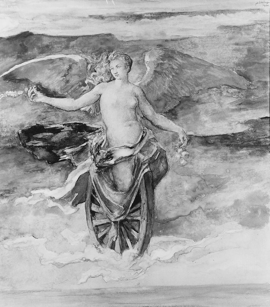 The Wheel of Fortune, detail