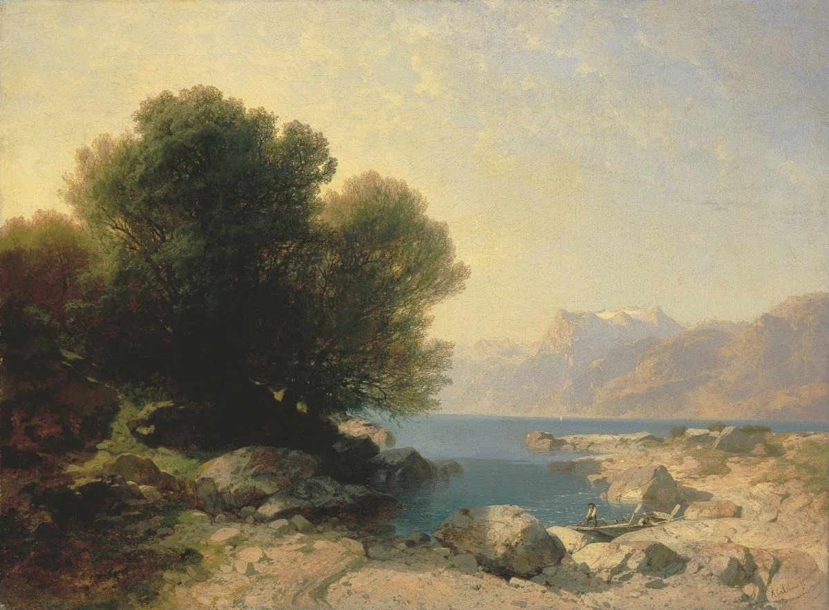 Lac des Quatre-Cantons, vers Brunnen, detail