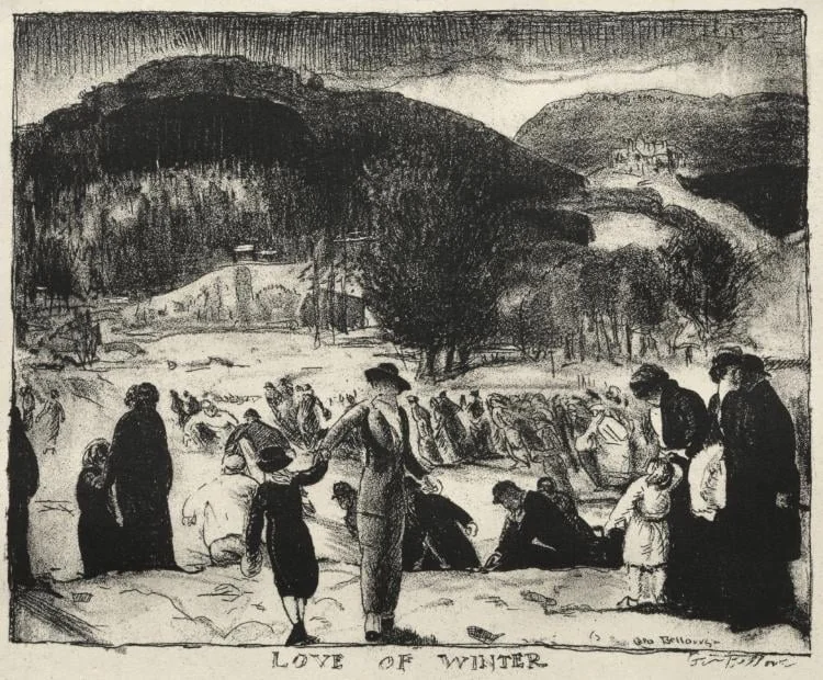Love of Winter, Christmas 1917, detail