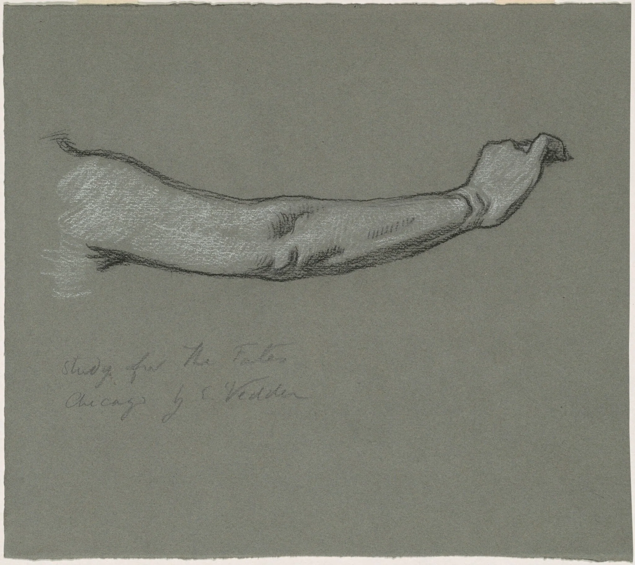 Study for "The Fates Gathering in the Stars", detail