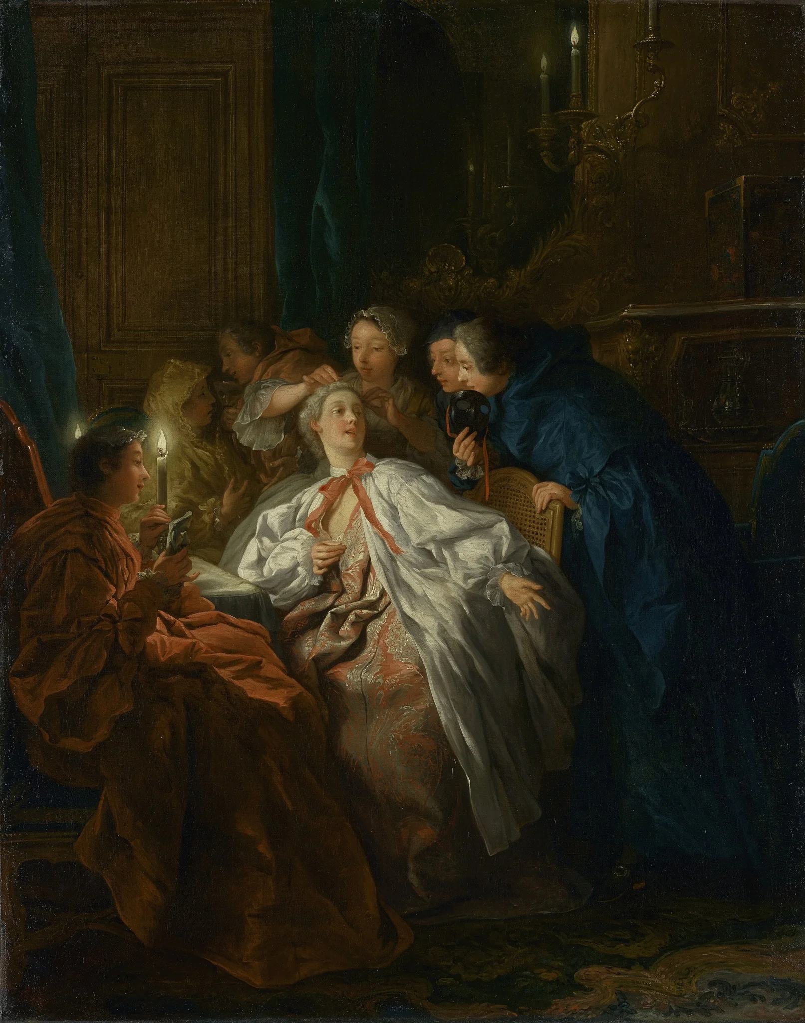 Before the Ball, detail