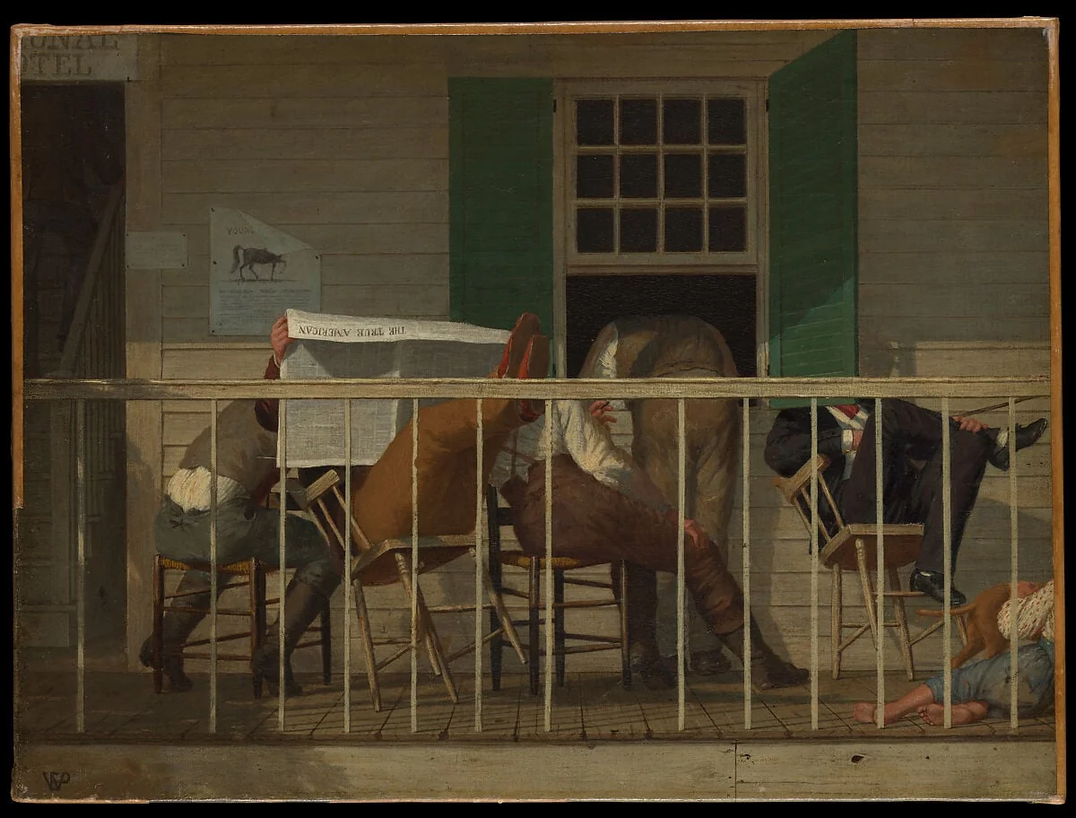 The True American, detail