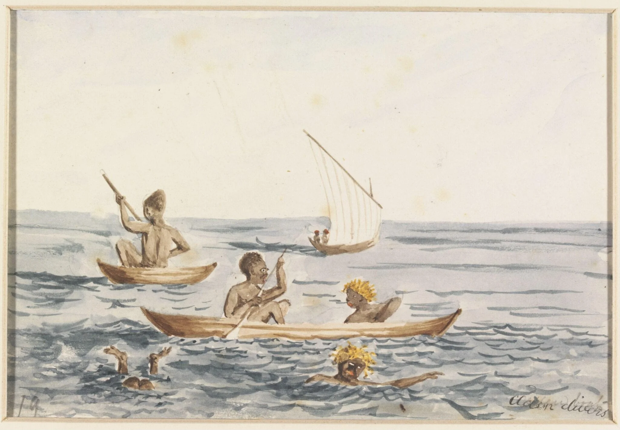 Aden divers, detail