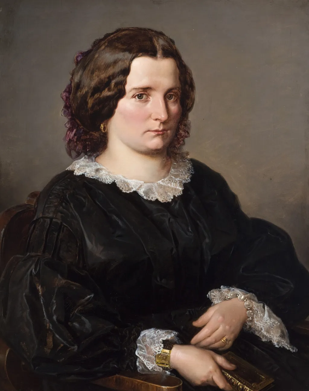 Portret Marii Maurizio, by Jan Matejko, oil, 1859