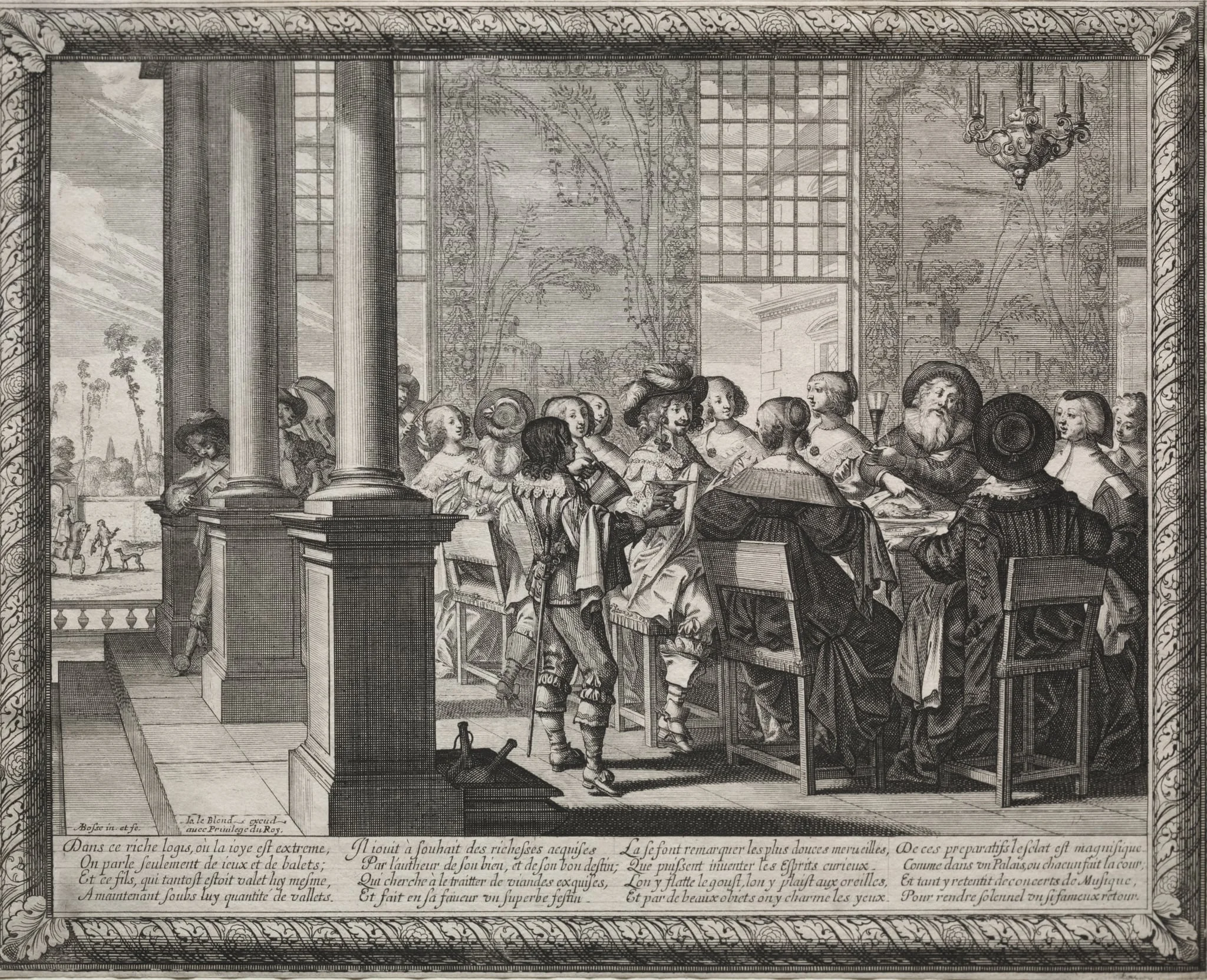 The Prodigal Son: The Feast in Honor of the Prodigal's Return, detail