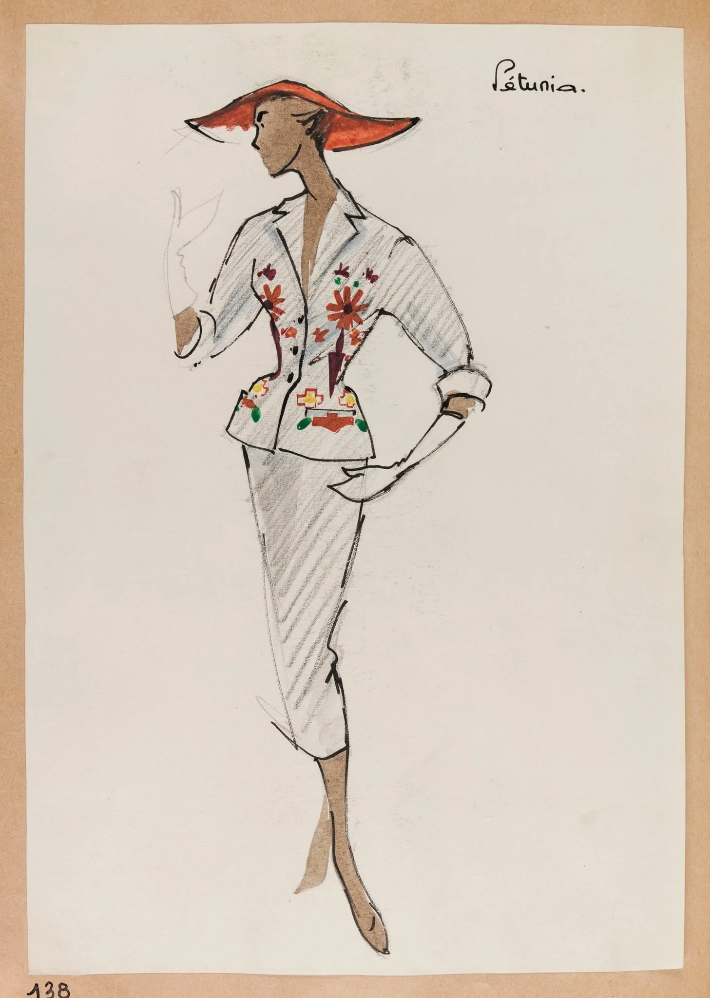 Pétunia, detail