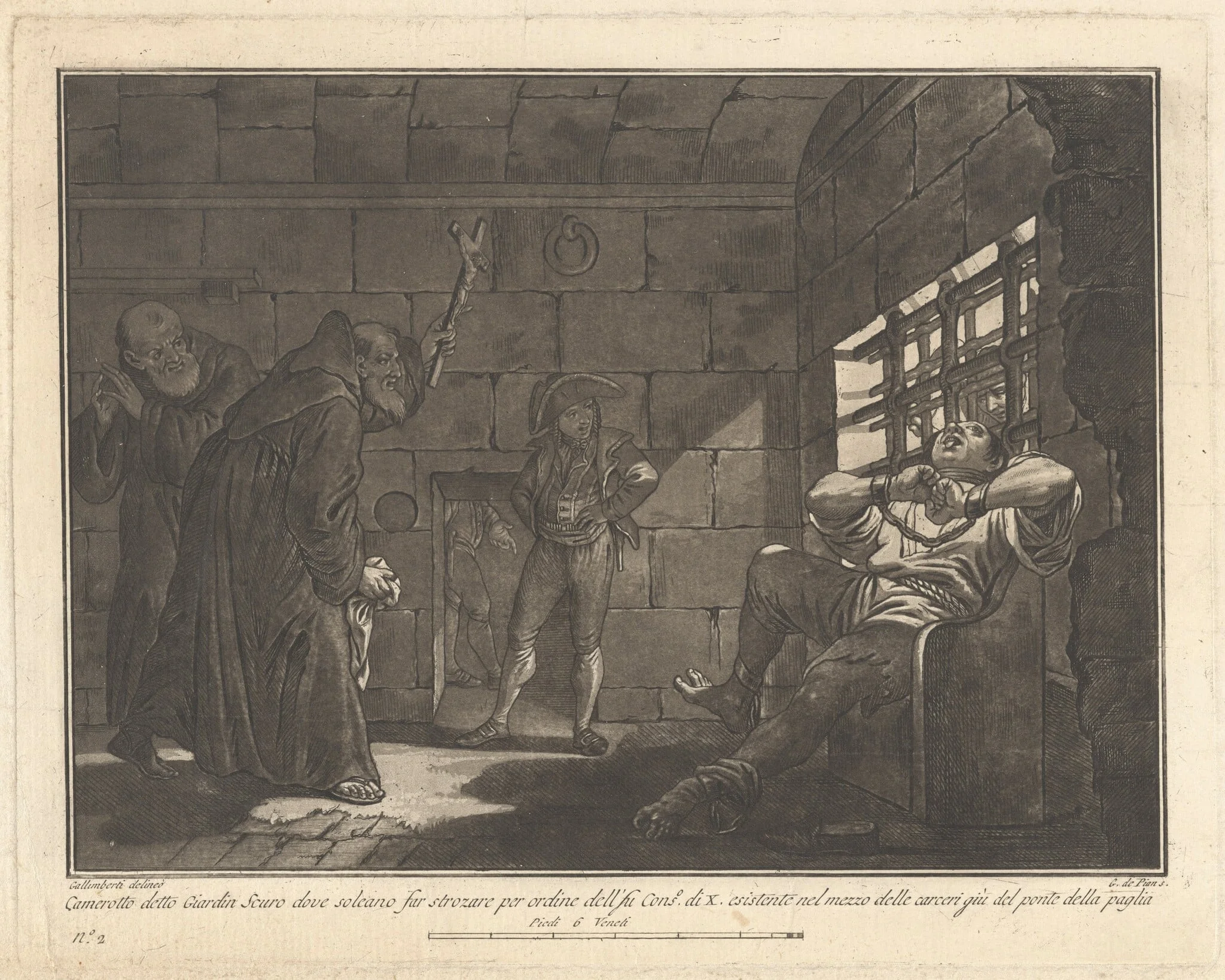 The "Giardin Scuro," for Executions by Strangling, detail