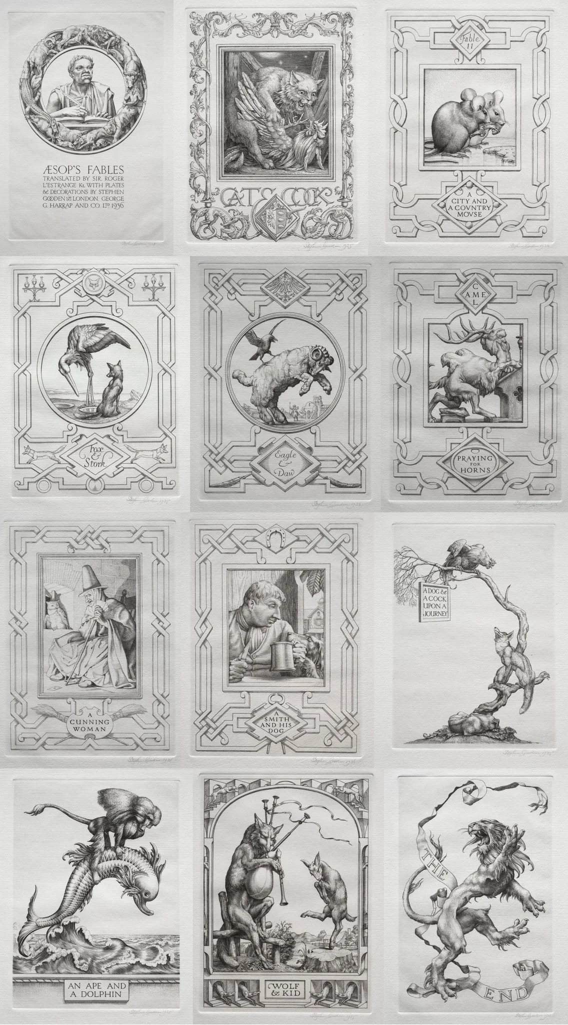 Aesop's Fables, detail