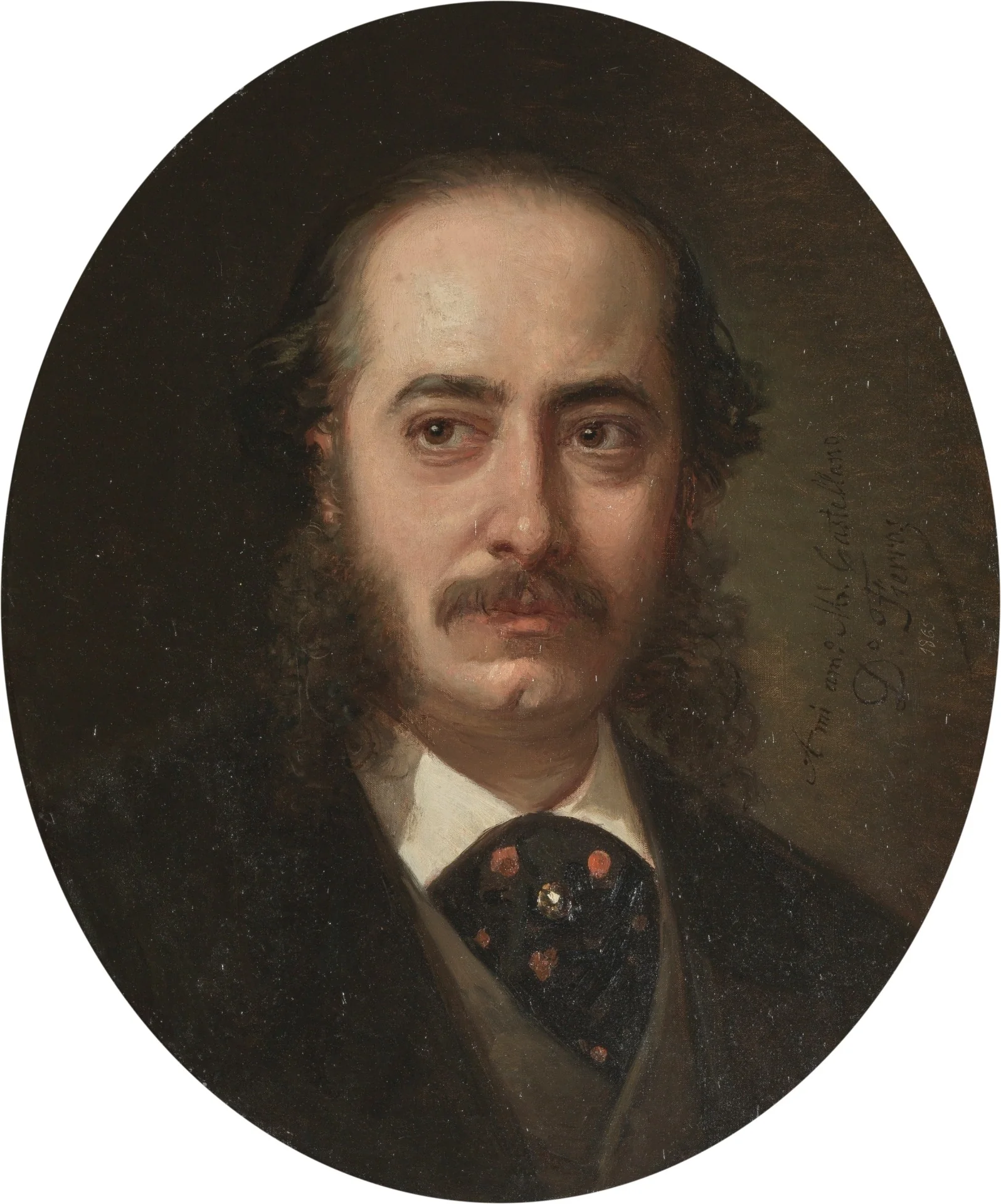 El pintor Manuel Castellano, detail