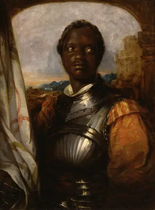 Ira Aldridge, Possibly in the Role of Othello, by William Mulready, oil, 1826