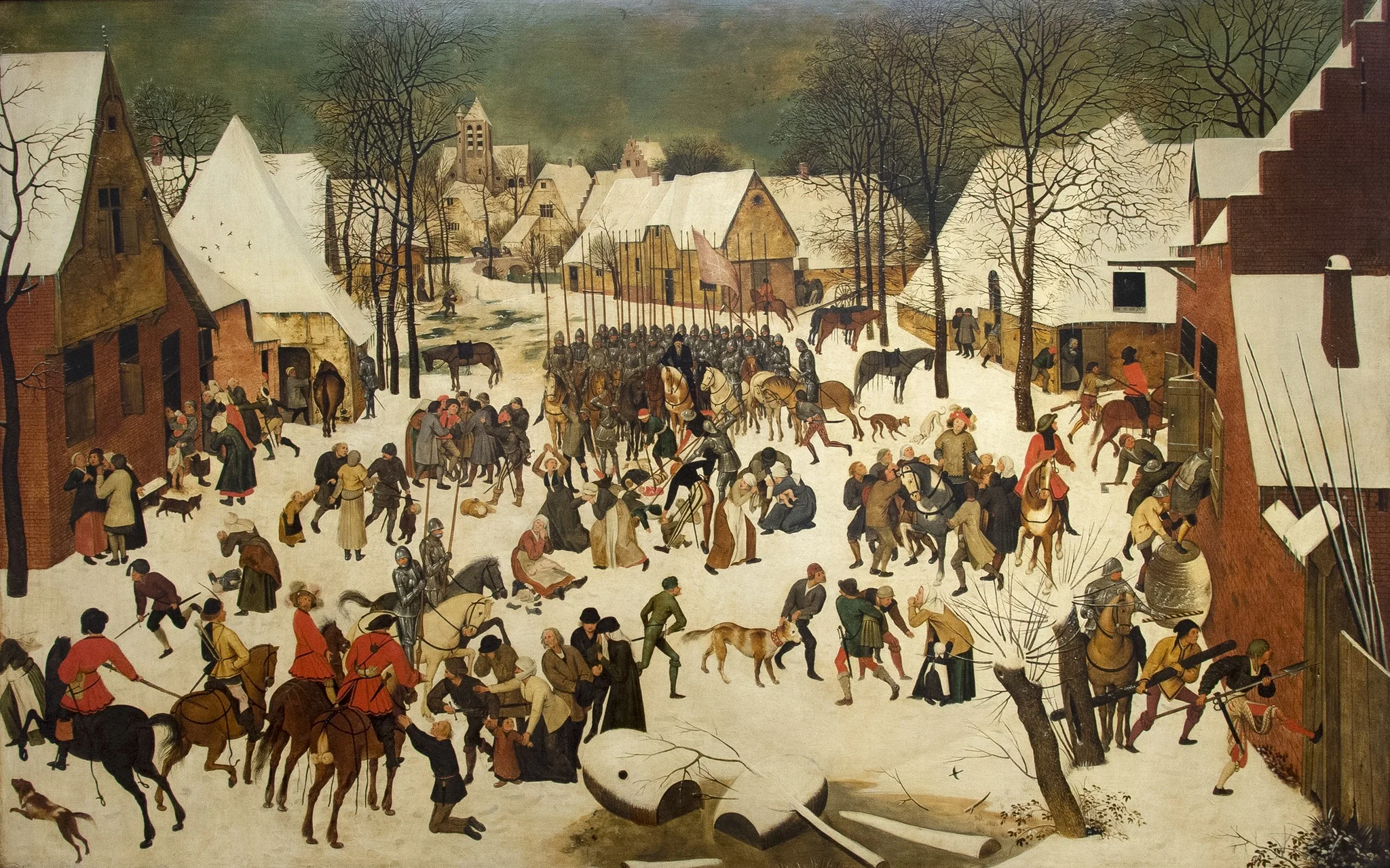 The Massacre of the Innocents, detail