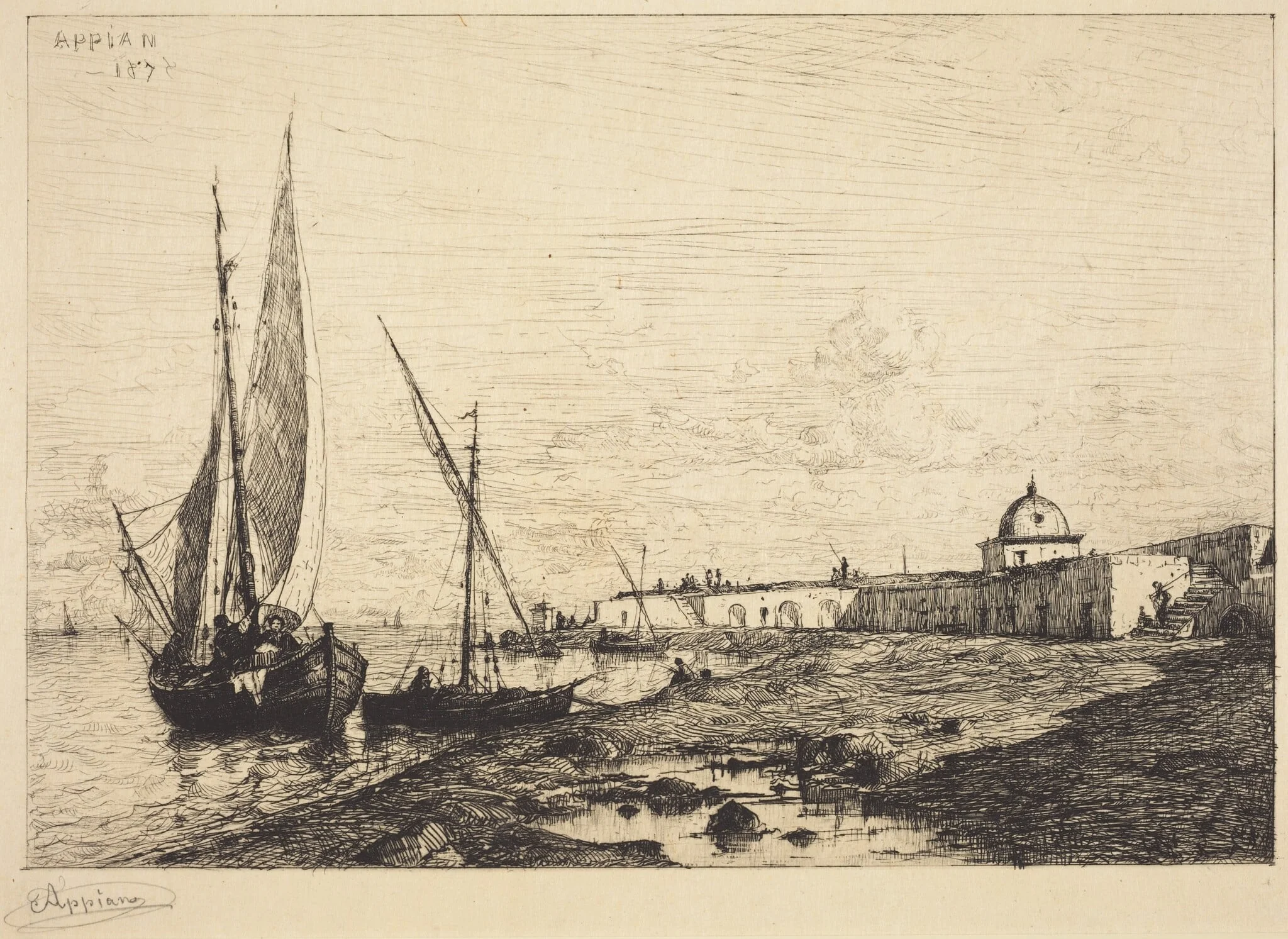 Port of San Remo, detail