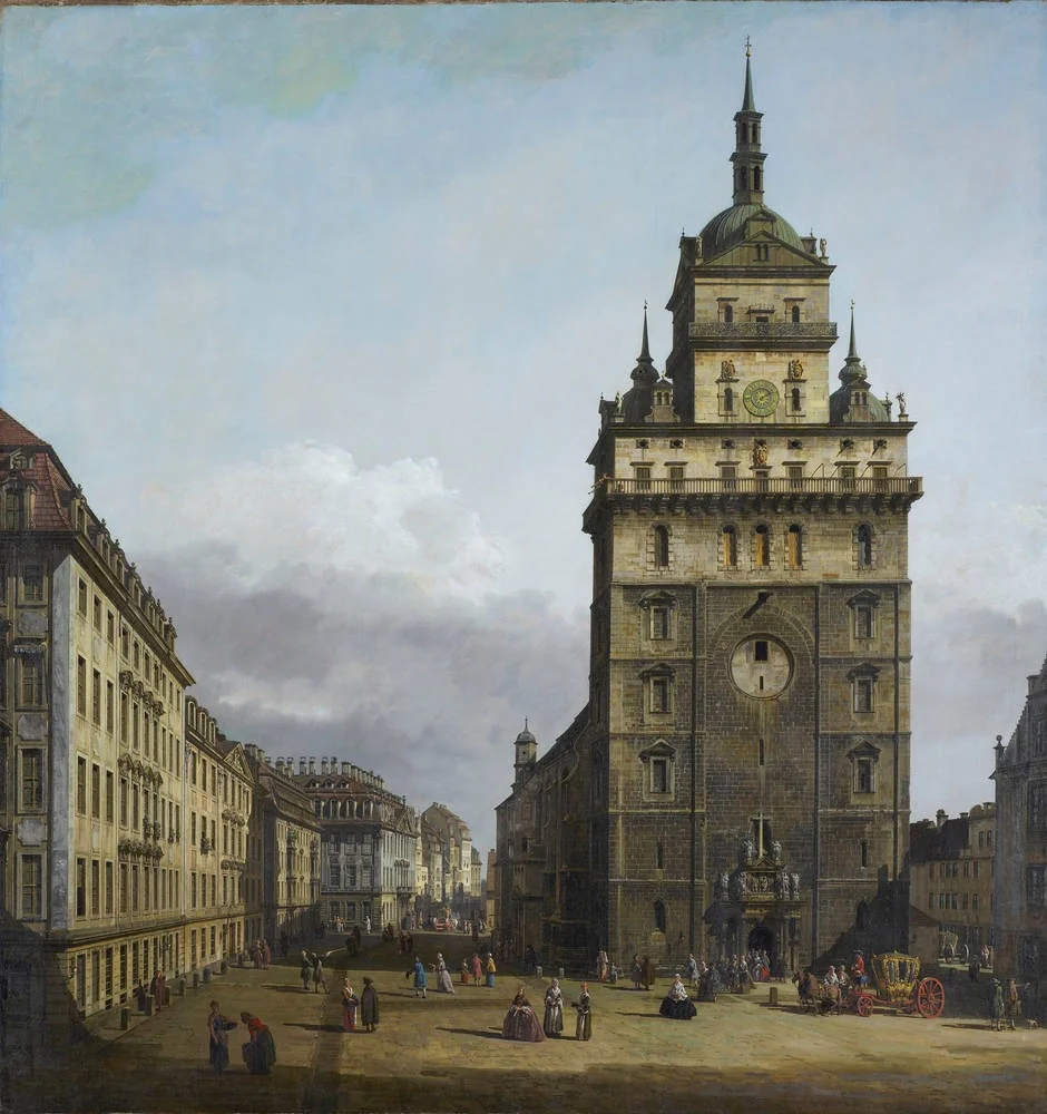 The Kreuzkirche in Dresden, detail