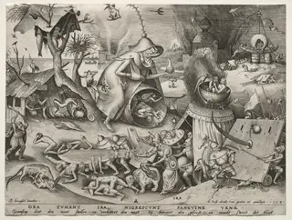 The Seven Deadly Sins:  Anger, by Pieter Brueghel I, 1558