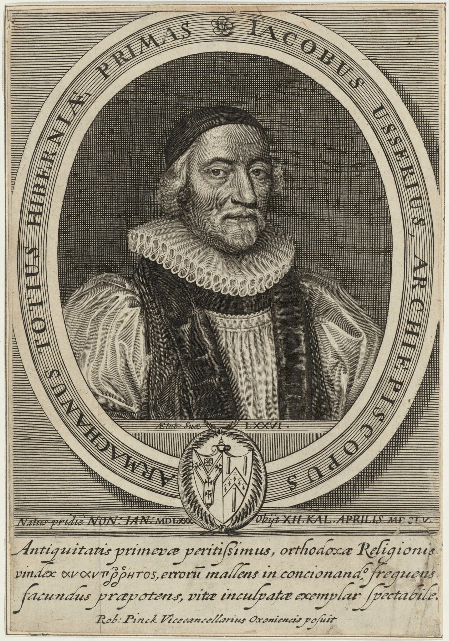 James Ussher, D.D., detail