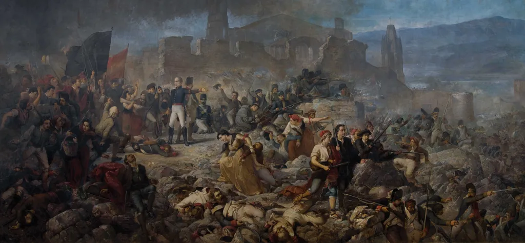 The Great Day of Girona, by Ramon Martí Alsina, oil, 1863
