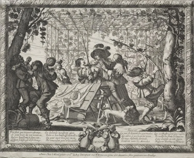 The Four Seasons: Autumn, detail