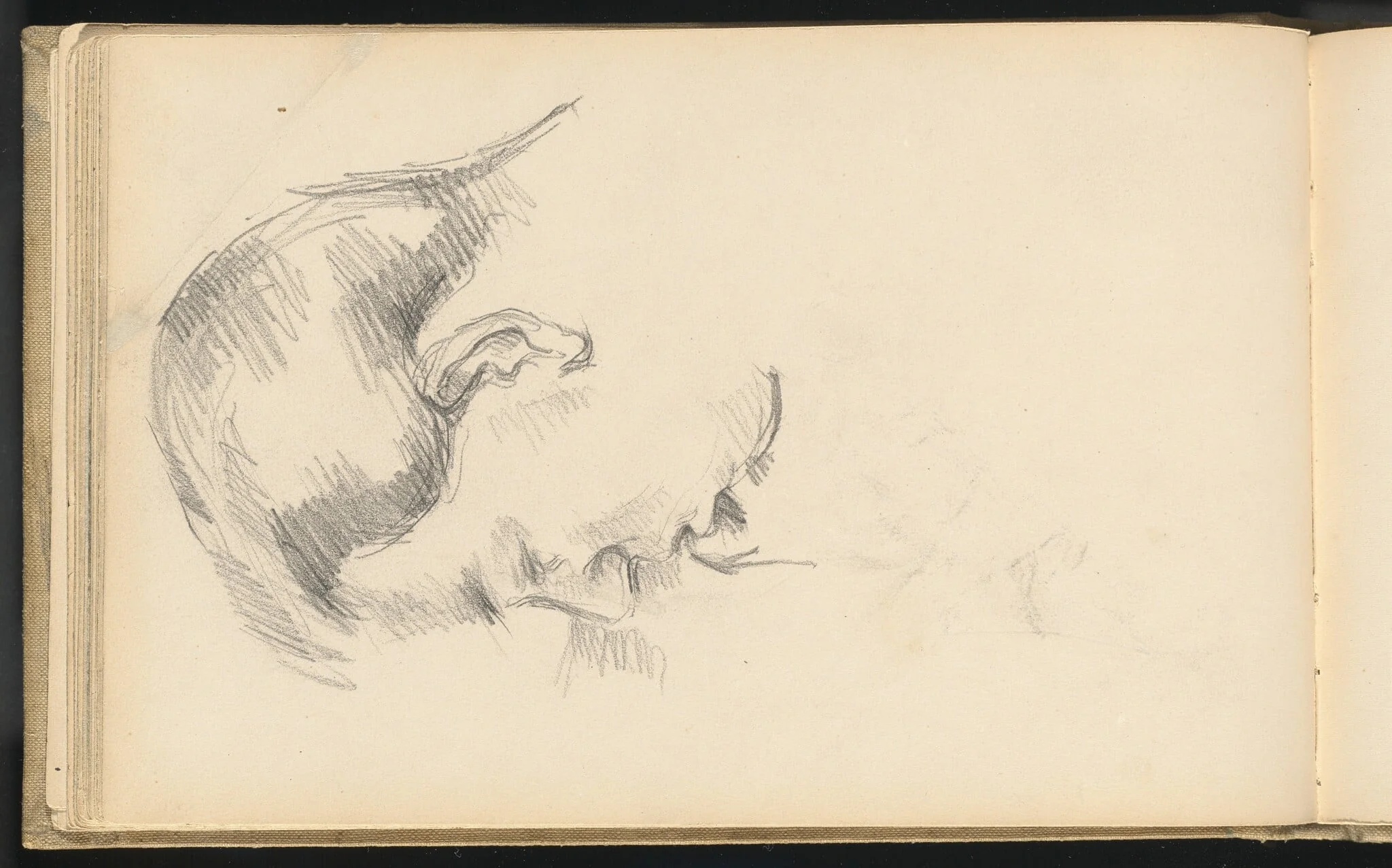 Head of the Artist's Son, detail