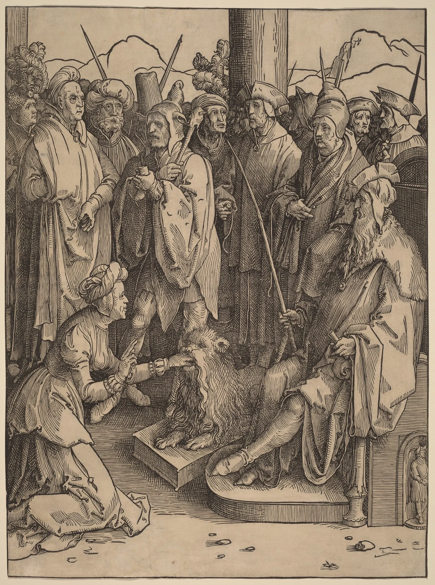 The Mouth of Truth, detail