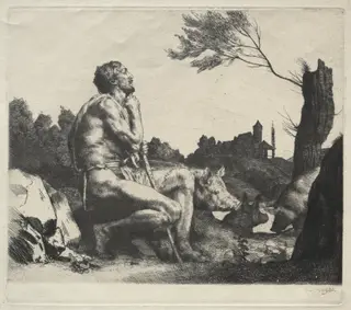 The Prodigal Son, by William Strang, 1882