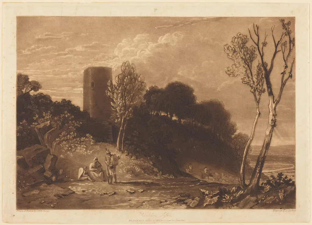 Winchelsea, Sussex, by Joseph Mallord William Turner, ink, 1812
