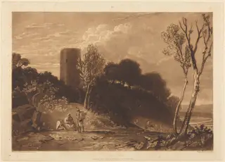 Winchelsea, Sussex, by Joseph Mallord William Turner, ink, 1812