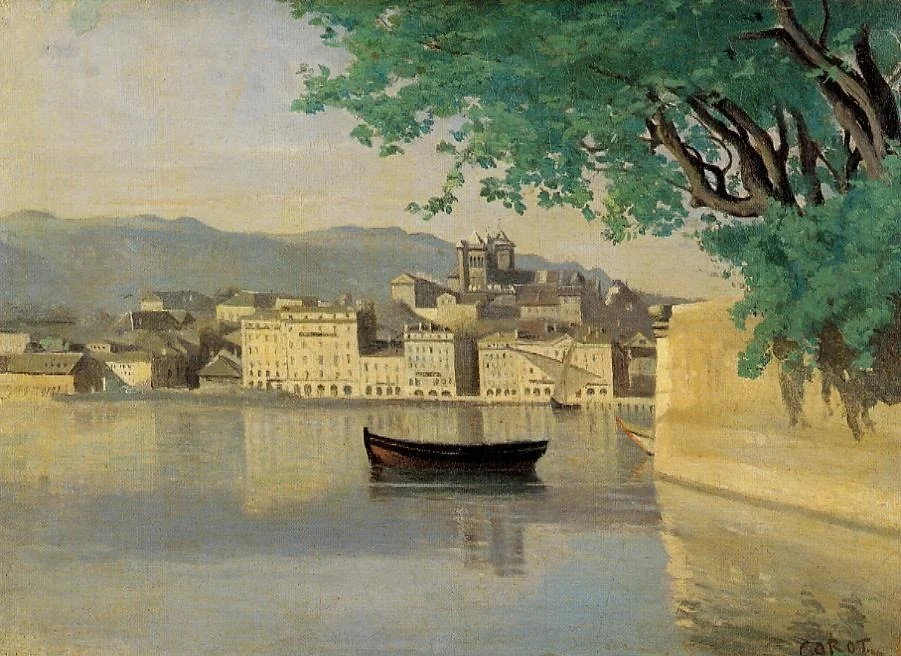 Lake Geneva, detail