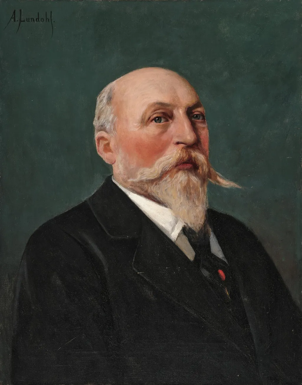 Otto Roland Mellin, by Amélie Lundahl, 1892