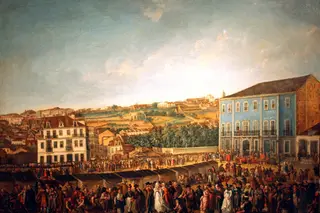 Praça da Alegria, by Nicolas-Louis-Albert Delerive, unspecified, 1800
