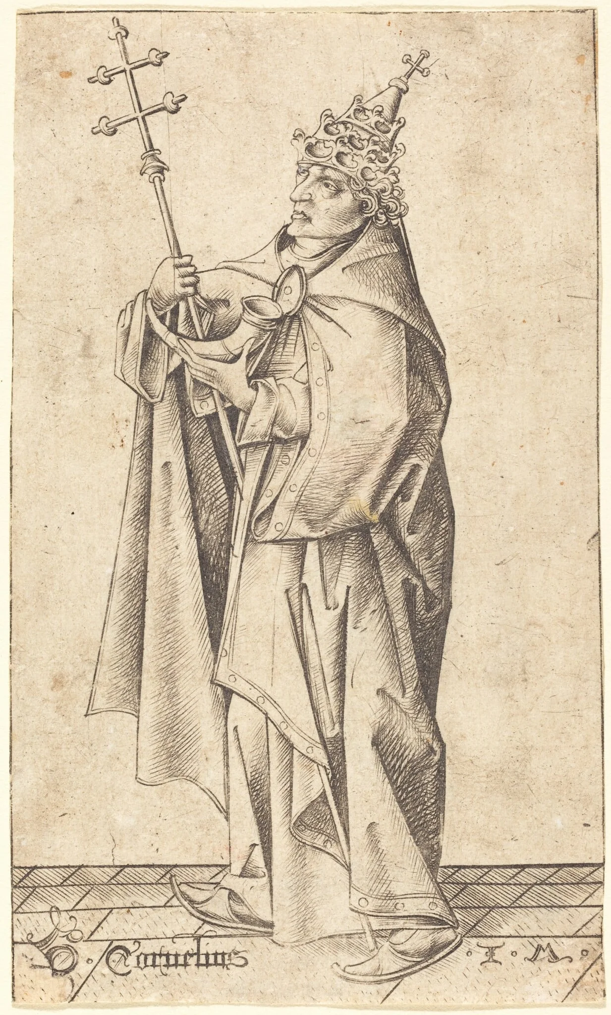 Saint Cornelius, detail