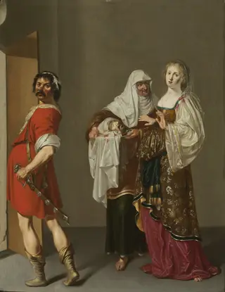 Salome with the Head of Saint John the Baptist, by Jacob Duck, oil