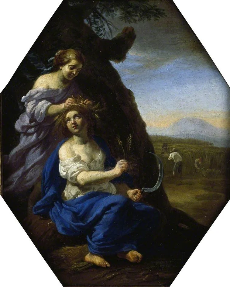 Summer (Ceres), detail
