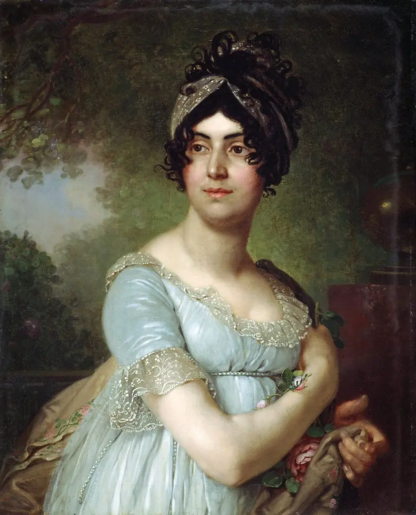 Портрет Д.С. Яковлевой, by Vladimir Borovikovsky, oil, 1801