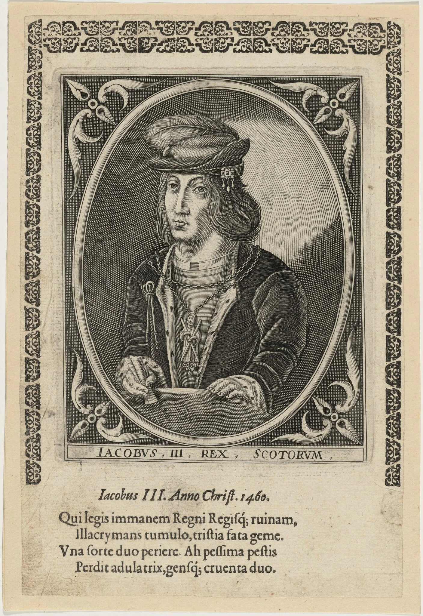 James III, King of Scotland, detail