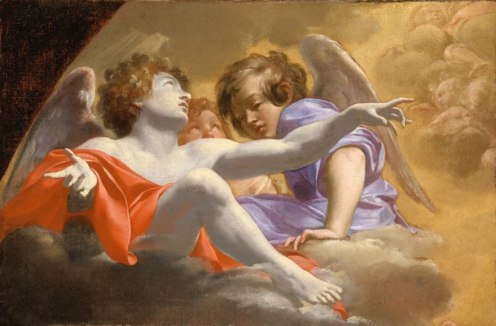 Model for Altarpiece in St. Peter's, by Simon Vouet, unspecified, 1625