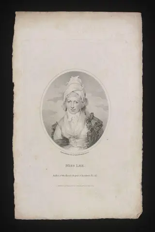 Miss Lee/ Author of the Recess, Chapter & Accidents &c &c., by Ridley, 1809