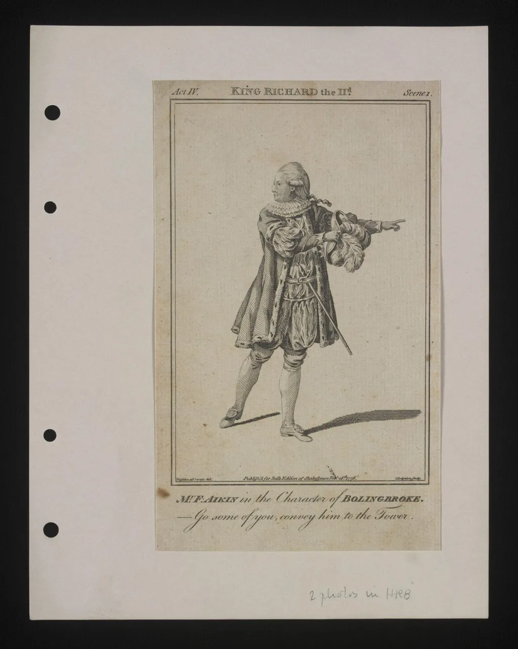 H Beard Print Collection, by Charles Grignion, 26