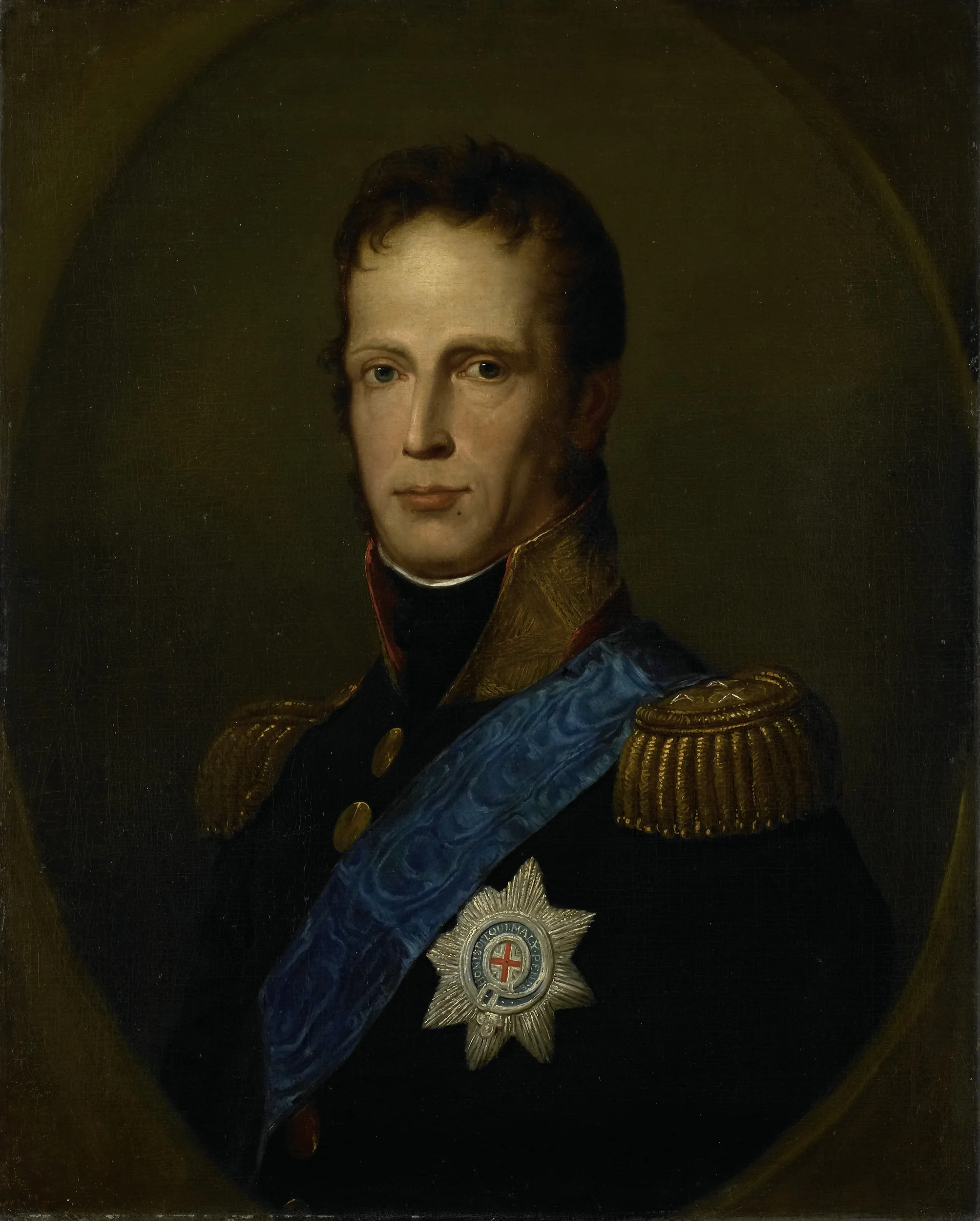 William I, Sovereign Prince of the United Netherlands, later King of the Netherlands, detail
